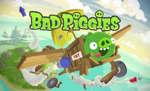 The Piggies in Bad Piggies, build their own quirky machines and vehicles from a variety of items
