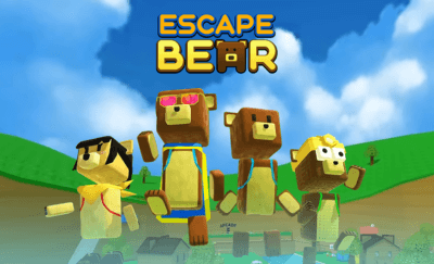 bears with 3d graphics in Escape Bear