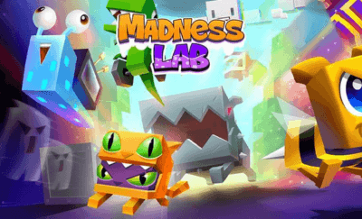 Madness Lab animals with arcade style endless running challenge