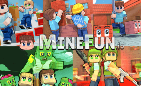 6 game modes in MineFun.io