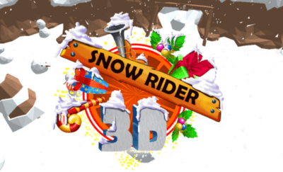 Snowy world in Snow Rider 3D