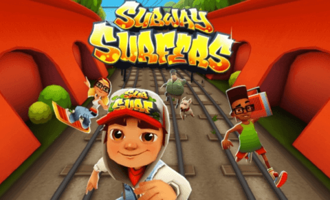 Subway Surfers characters before the race